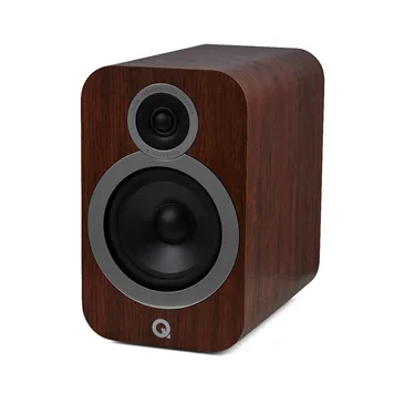 Q Acoustics 3030i, English Walnut — вигляд без захисної решітки