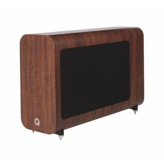 Q Acoustics 3060S, English Walnut — вигляд під кутом