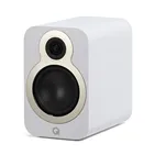 Q Acoustics 3020c, сатиновий білий — вигляд під кутом
