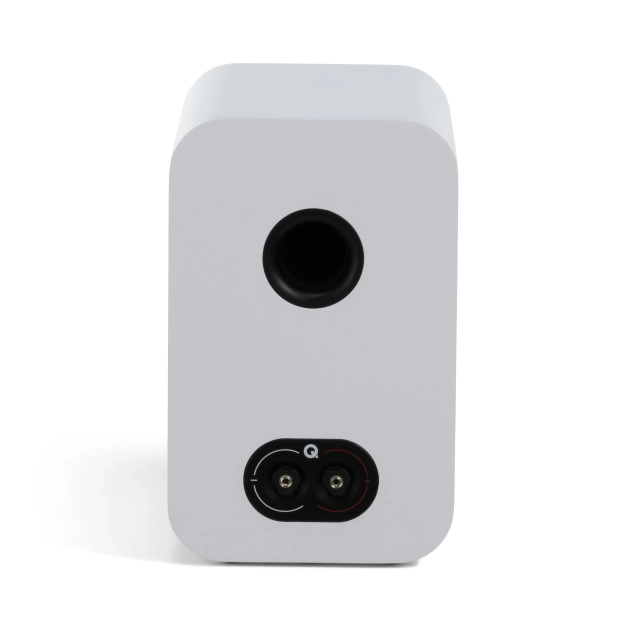 Q Acoustics 3020c, сатиновий білий — задня панель