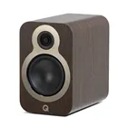 Q Acoustics 3020c, Claro Walnut — вигляд під кутом