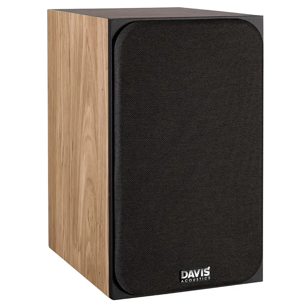 Davis Acoustics Ariane 2, світлий дуб — вигляд із захисною решіткою