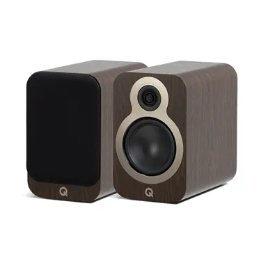 Q Acoustics 3030c, Claro Walnut — загальний вигляд пари