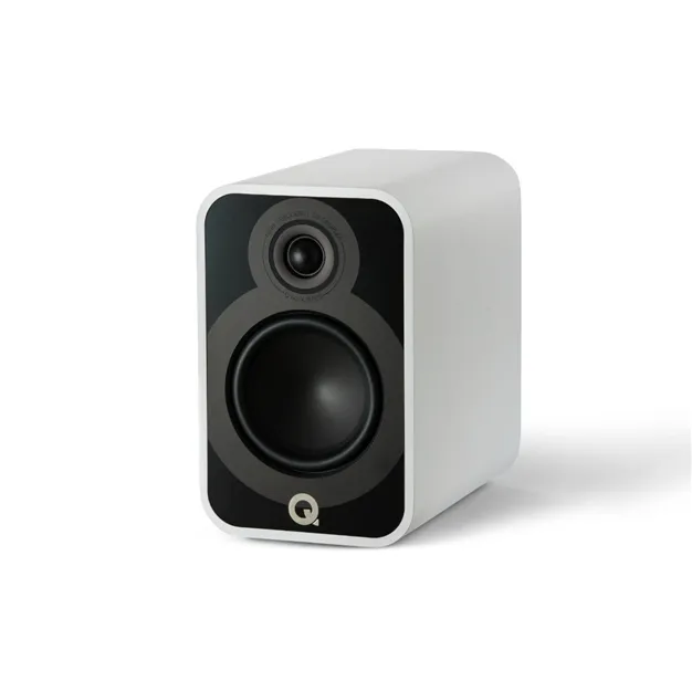 Q Acoustics 5020, білий — вигляд під кутом