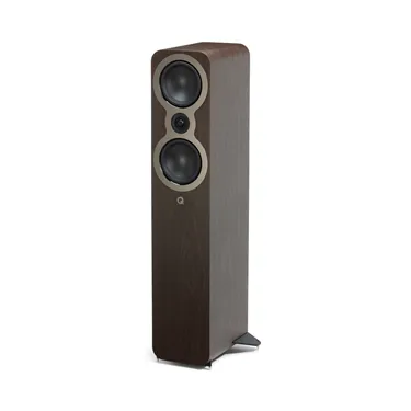 Q Acoustics 3050c, Claro Walnut — вигляд без захисної решітки