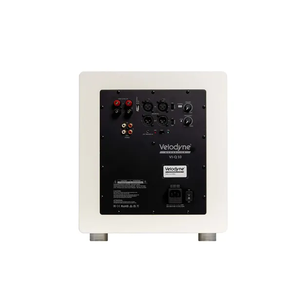 Velodyne VI-Q 10, білий — задня панель