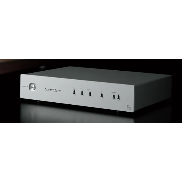 Luxman E-250, сріблястий — загальний вигляд
