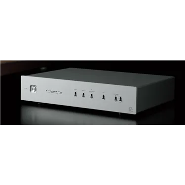 Luxman E-250, сріблястий — загальний вигляд