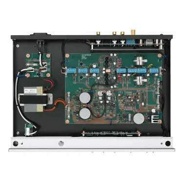 Luxman E-250, сріблястий — внутрішня конструкція