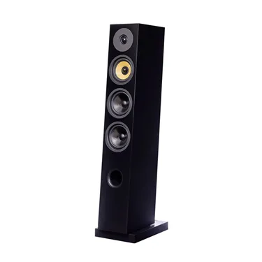Davis Acoustics Courbet N°5, чорний матовий — вигляд без захисної решітки