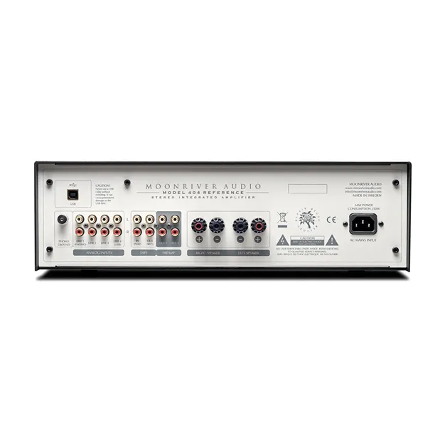 Moonriver Audio 404 Reference — задня панель