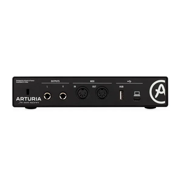 Arturia MiniFuse 2 Black — вигляд ззаду