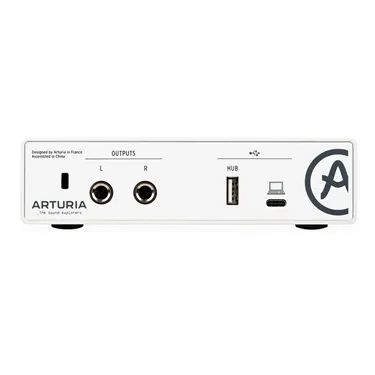 Arturia MiniFuse 1 White — вигляд ззаду