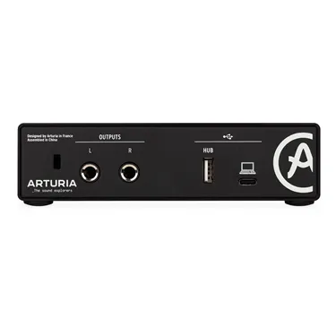 Arturia MiniFuse 1 Black — вигляд ззаду