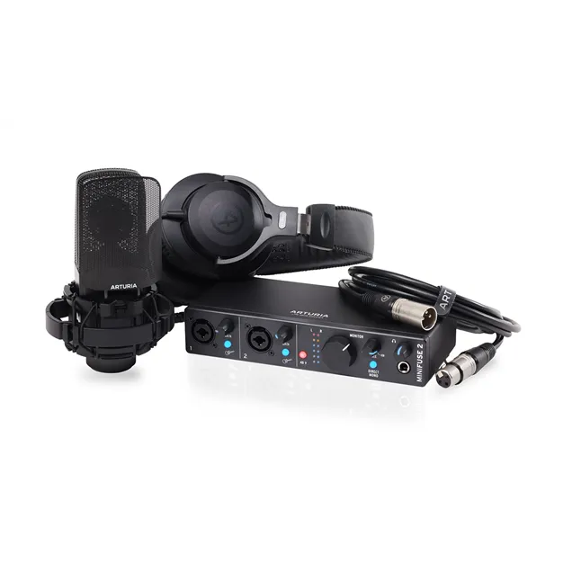 Arturia MiniFuse Recording Pack Black — комплектація