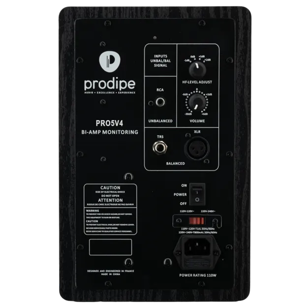 Prodipe Pro 5 V4 Black Wood — вигляд ззаду