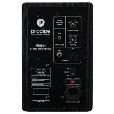 Prodipe Pro 5 V4 Black Wood — вигляд ззаду
