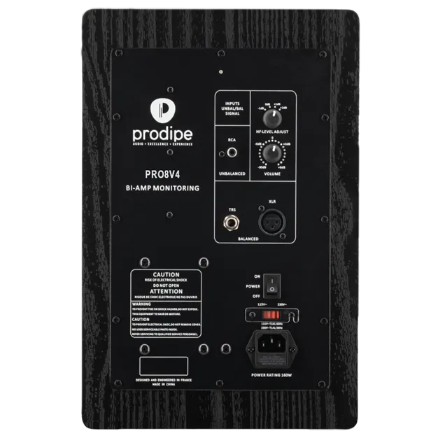 Prodipe Pro 8 V4 Black Wood — вигляд ззаду