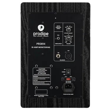 Prodipe Pro 8 V4 Black Wood — вигляд ззаду