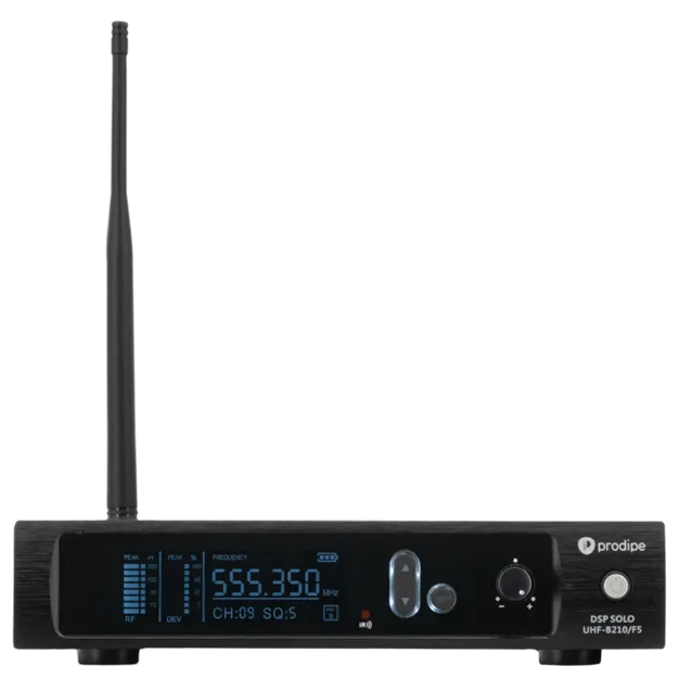 Prodipe UHF B210 DSP Solo F5 — вигляд спереду