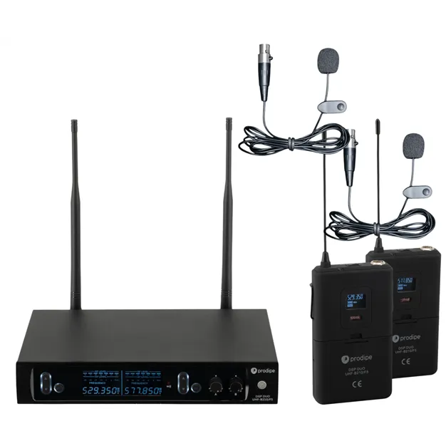 Prodipe UHF B210 DSP Lavalier Duo F5 — комплектація