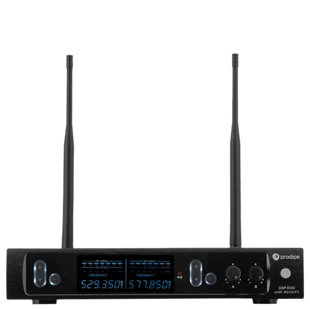Prodipe UHF B210 DSP Headset Duo F5 — вигляд спереду