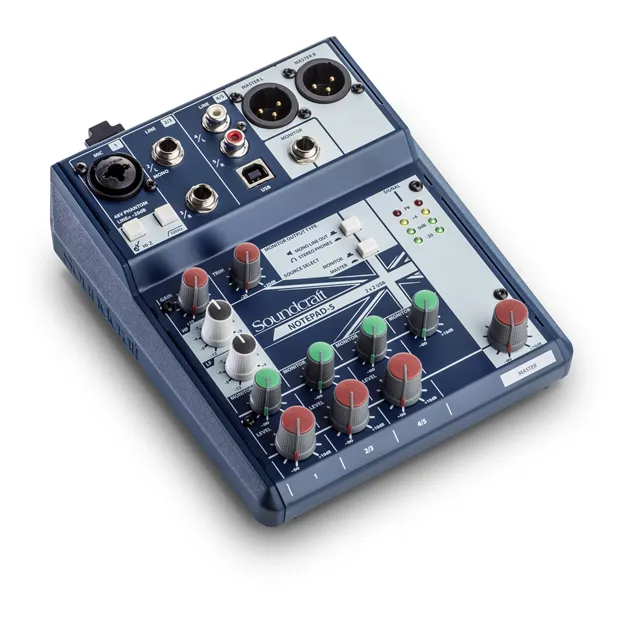 Soundcraft Notepad-5 — загальний вигляд