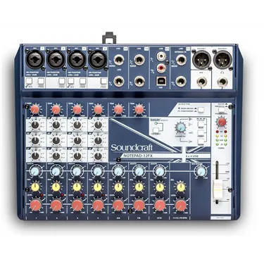Soundcraft Notepad-12FX — вигляд зверху