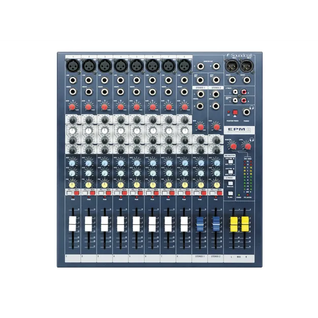 Soundcraft EPM8 — вигляд зверху