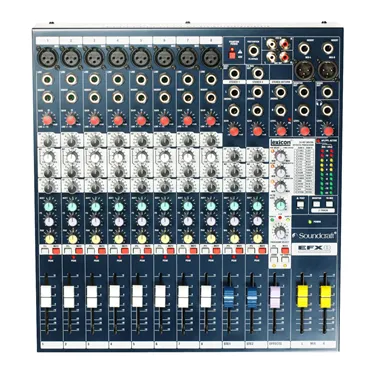 Soundcraft EFX8 — вигляд зверху