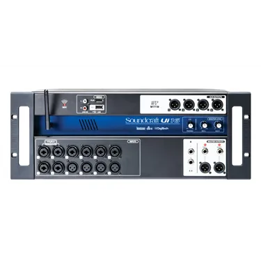 Soundcraft Ui16 — вигляд спереду