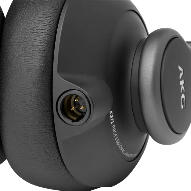 AKG K371 — роз’єми та підключення