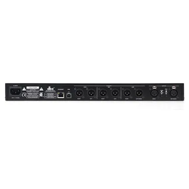 dbx DriveRack PA2 — вигляд ззаду