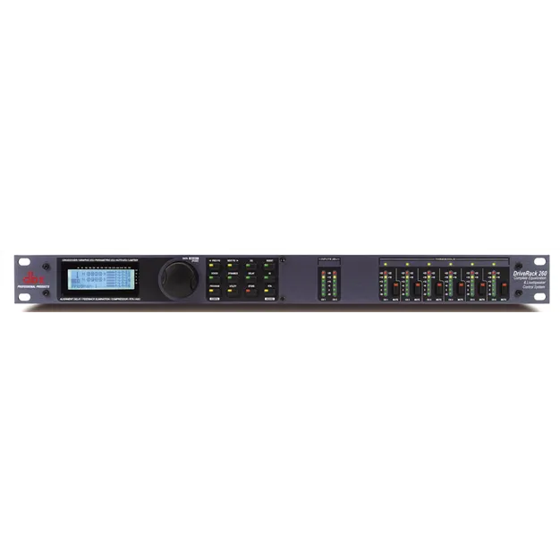 dbx DriveRack 260 — вигляд спереду