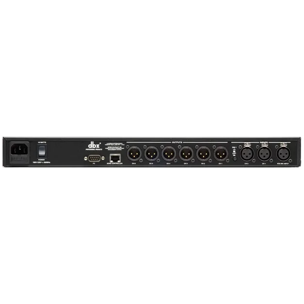 dbx DriveRack 260 — вигляд ззаду