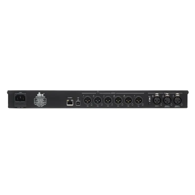 dbx DriveRack VENU360 — вигляд ззаду