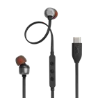Дротові внутрішньоканальні навушники JBL Tune 310C Black — основний вигляд