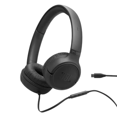 Дротові накладні навушники JBL Tune 530C USB-C Black — основний вигляд
