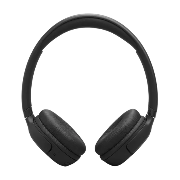 Бездротові накладні навушники JBL Tune 530BT Black — вигляд спереду