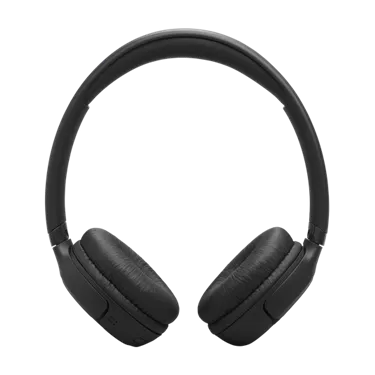 Бездротові накладні навушники JBL Tune 530BT Black — вигляд спереду