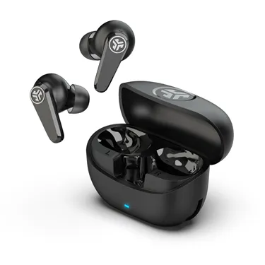 Бездротові внутрішньоканальні навушники JLab Go Pods ANC Black — основний вигляд