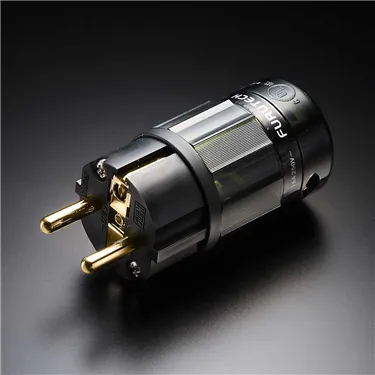 Furutech FI-E38(G) — силова вилка schuko, Золото 24K