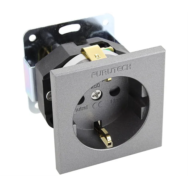 Furutech FT-SDS(G) — розетка schuko, Золото 24K