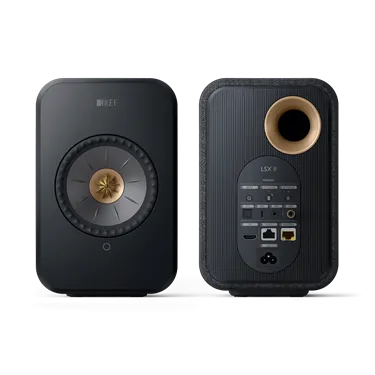 KEF LSX II Carbon Black — підключення