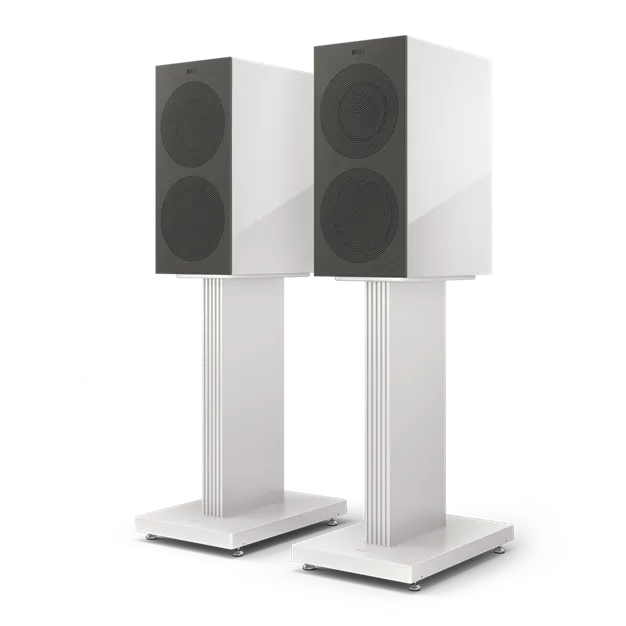 KEF R3 Meta White Gloss — З грилем — стійки продаються окремо