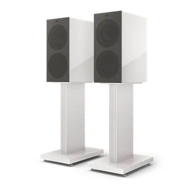 KEF R3 Meta White Gloss — З грилем — стійки продаються окремо