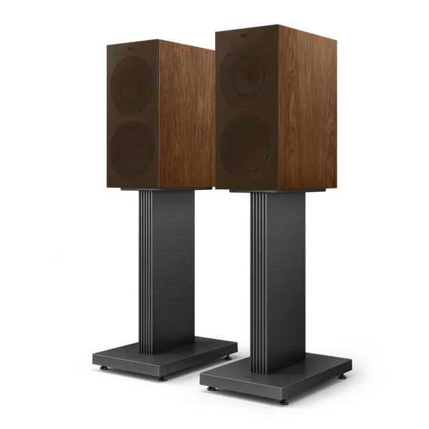 KEF R3 Meta Walnut — З грилем — стійки продаються окремо