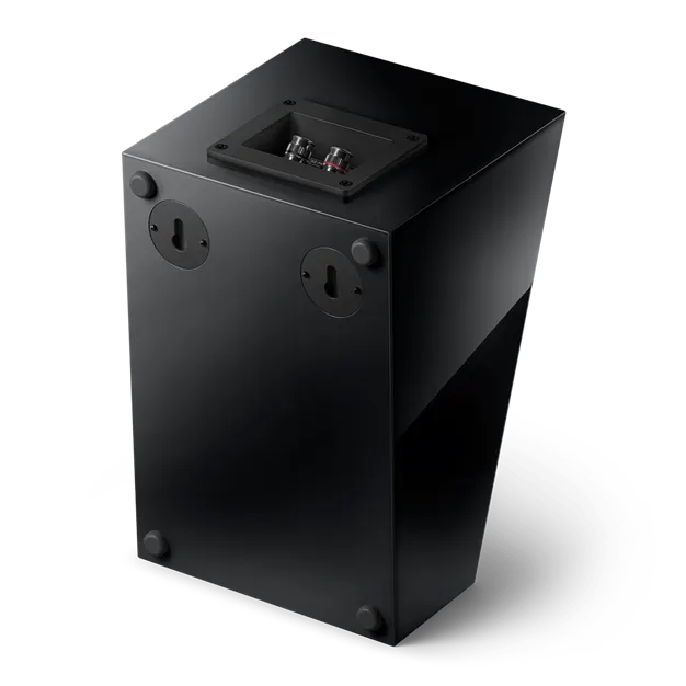 KEF R8 Meta Black Gloss — Вигляд ззаду