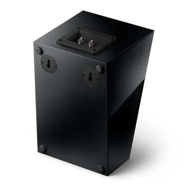KEF R8 Meta Black Gloss — Вигляд ззаду