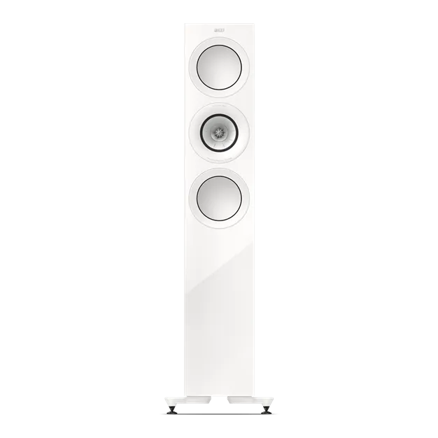 KEF R7 Meta White Gloss — вигляд спереду